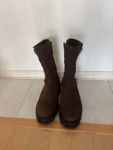 히미코 자키 부츠 지퍼 포함