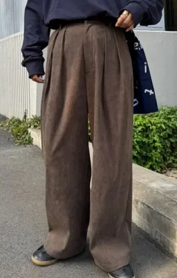 차오패닉 티피 UNISEX 턱 볼륨 와이드 슬랙스