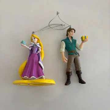 디즈니 크리스마스 오너먼트 라푼젤 플린 라이더