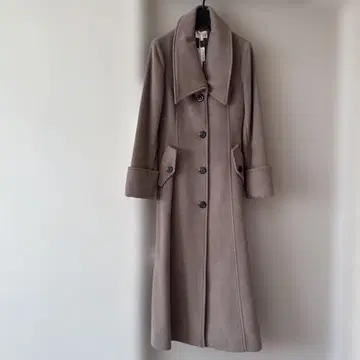 rienda 베이지 롱 코트