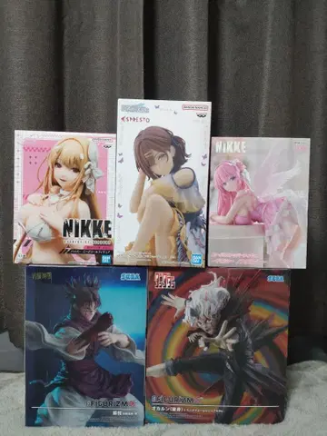 최신 프라이즈 피규어 5점 묶음 판매