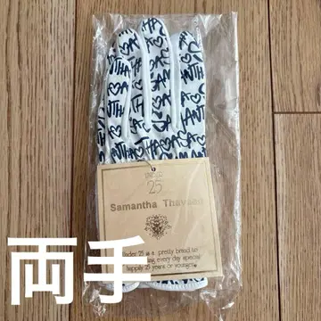 사만사 타바사 골프 그로브 양손 화이트 여성용