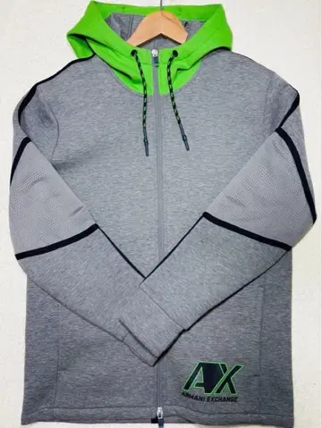 ARMANI EXCHANGE 아르마니 익스체인지 본딩 지퍼 후드티