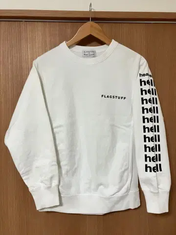 한정판 FLAGSTUFF UNITED ARROWS 맨투맨 콜라보 새상품급