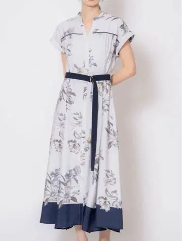 Noela 스카프 패턴 원피스