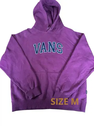 VANS 반스 퍼플 후디 후드티 M 사이즈