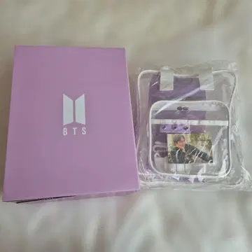 BTS MERCH BOX#7 클리어 백