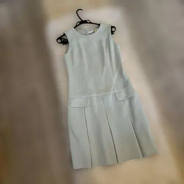 폭시 탁한 민트 그린 울 38