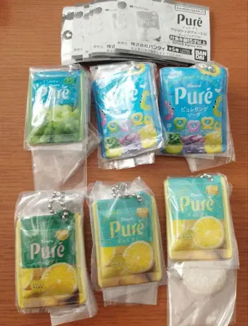 [ 미개봉 새상품! ] 퓨레 구미 미니어처 참 6개 세트 캡슐 토이