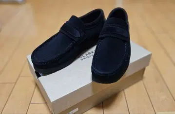Clarks (클락스) 왈라비 로퍼 UK6.5 블랙