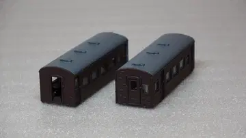 B 기차 43계 여객차 차체만 2량 B 기차 쇼티