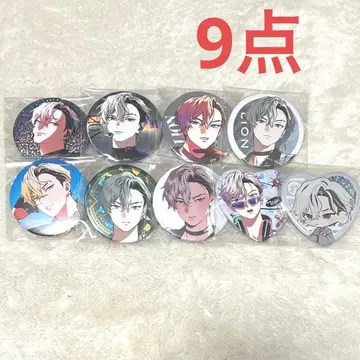 비바렌 xlamv 레온 캔뱃지 굿즈 9세트