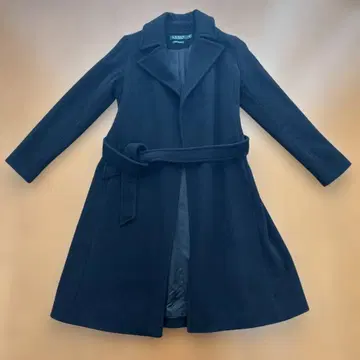 랄프 로렌 울 캐시미어 혼방 가운 코트 사이즈 0