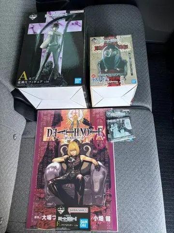 제일복권 데스노트 A상 야가미 라이토 라스트원상 L 하위상 2점 세트