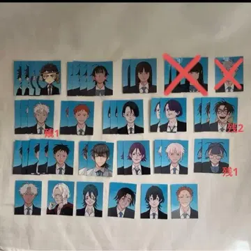 syudou 운부천부 증명사진풍 스티커 씰 세트 판매