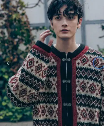 레이지블루 가디건 L size