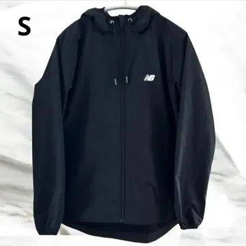 new balance 뉴발란스 윈드브레이커 S 블랙 로고