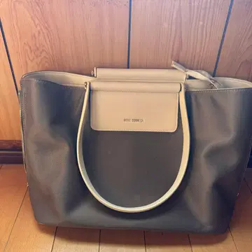 mono.comme.ca 토트백 그레이 아이보리