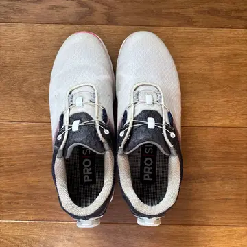 FootJoy 골프화 여성용 화이트/네이비/핑크