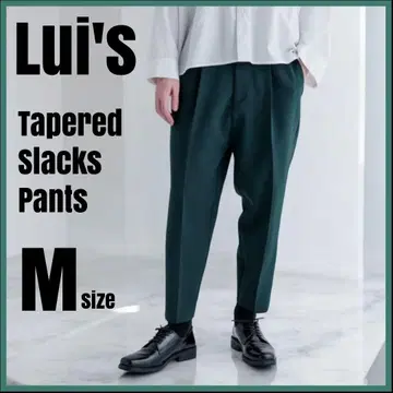 [ 미사용품 ] Lui's 루이스 배무늬 테이퍼드 팬츠 슬랙스 Zara