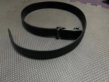 dunhill 블랙 가죽 벨트