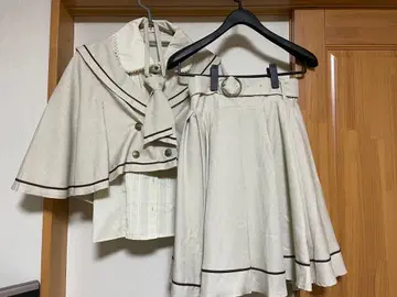 마린 아카데미아 쿠루미 케이프 스커트 블라우스 3종 세트