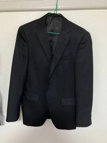 블랙 비즈니스 정장