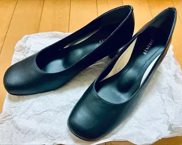 BENEBIS 베네비스 스퀘어토 펌프스 3E 와이드핏 25.5cm