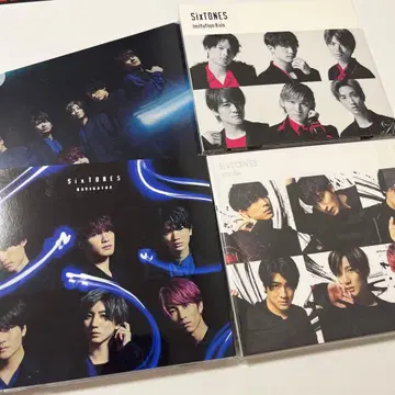 SixTONES CD+DVD 3장 세트