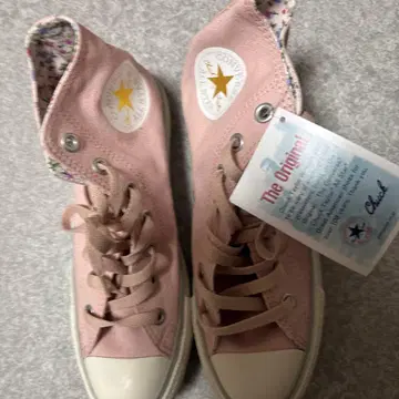 Converse 핑크 하이컷 스니커즈