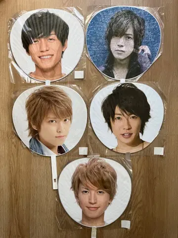 쟈니즈 부채 묶음 판매