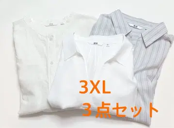 유니클로 셔츠 3세트 3XL