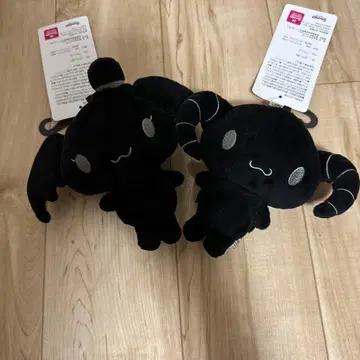 룰로로마닉 마스코트 참 봉제 인형 아베일 블랙