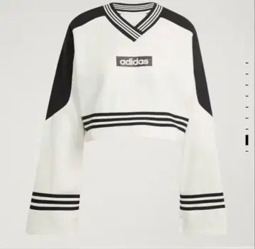 adidas 블로킹 크루넥 스웨트 셔츠