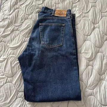 BIGJHON 와이드 스트레이트 데님