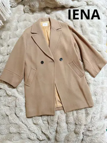 IENA 카멜 체스터 코트