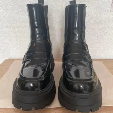 에피누 사이드 고어 부츠 통굽