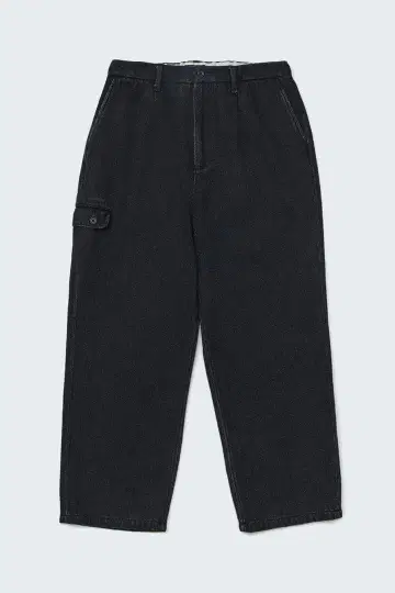 AW24 PWA 루즈 데님 트라우저 L 블랙