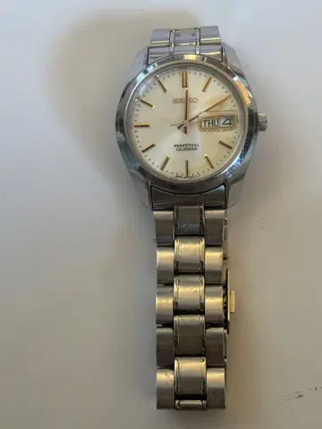 SEIKO 퍼페츄얼 달력 남성용 작동 안 함