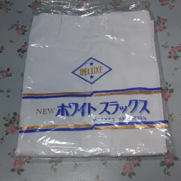 DE LUXE 화이트 슬랙스 W70 x 76