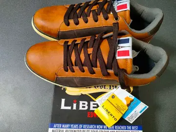 LIBERTO EDWIN 남성용 카멜 브라운 27.0cm 택 포함