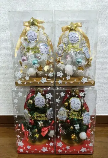 치이카와 (먼작귀) 크리스마스 트리 4세트