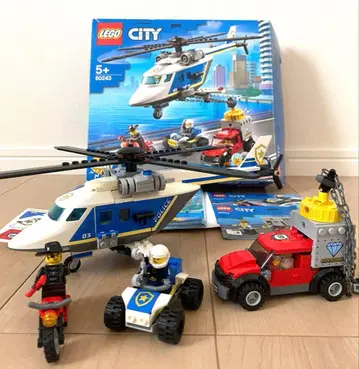 레고 60243 시티 헬리콥터 추적 LEGO City