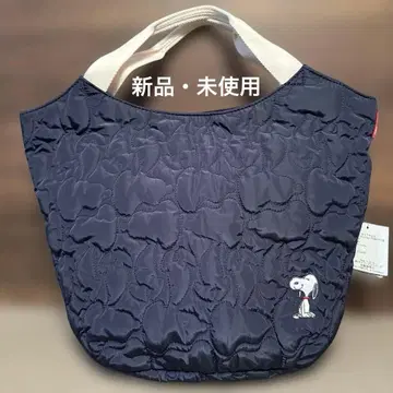 ROOTOTE SC. 라운드 퀼트. PEANUTS-3G 스누피