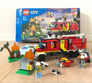 LEGO City 소방 지휘 트럭 소방차 60374