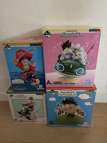 드래곤볼 제일복권 ABCD 세트