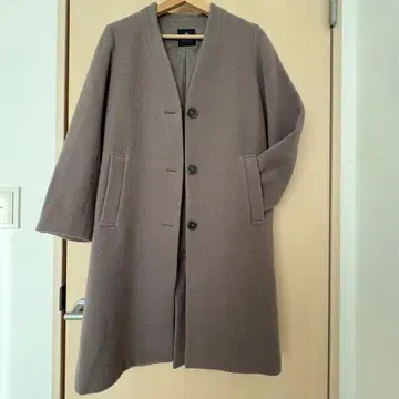 나노 유니버스 노카라 롱 코트 그레이지 36