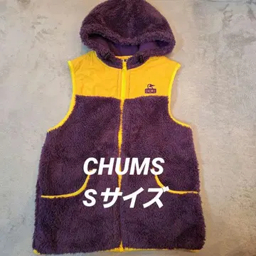 CHUMS 플리스 보아 베스트 S
