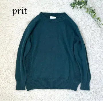prit 프릿 모헤어 절개 니트 스웨터