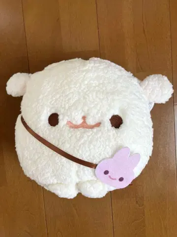 포메라니안 모찌 시라타마 봉제 인형 백 숄더백 끈 부분 없음